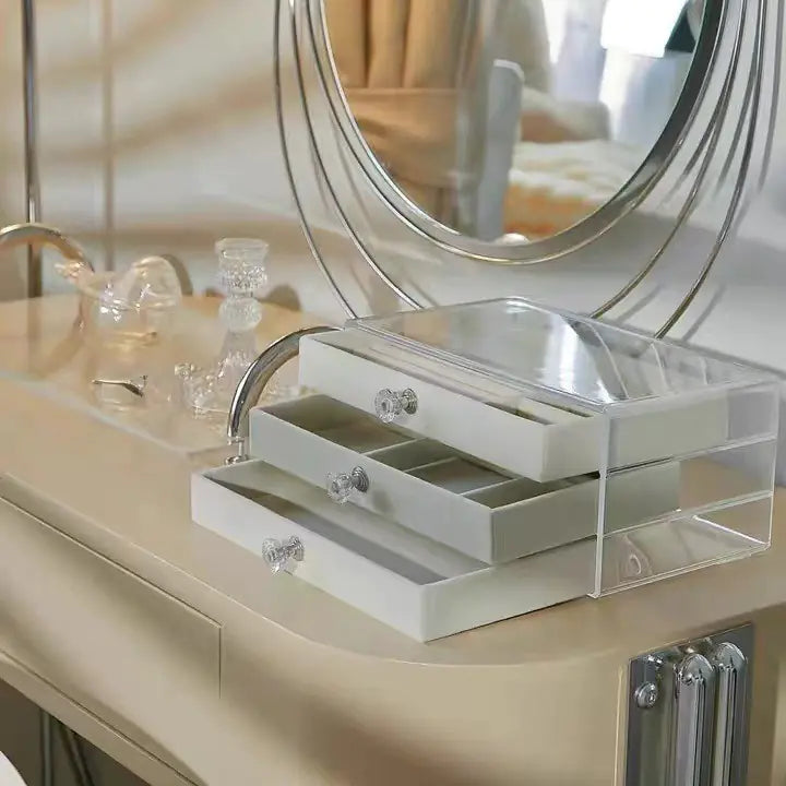 Three-Layer Jewelry Box